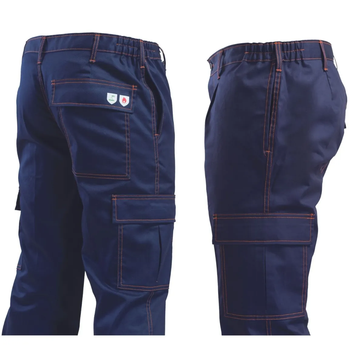 Pantalone Ignifugo Blue per Saldatori | Codice IGN02128-34