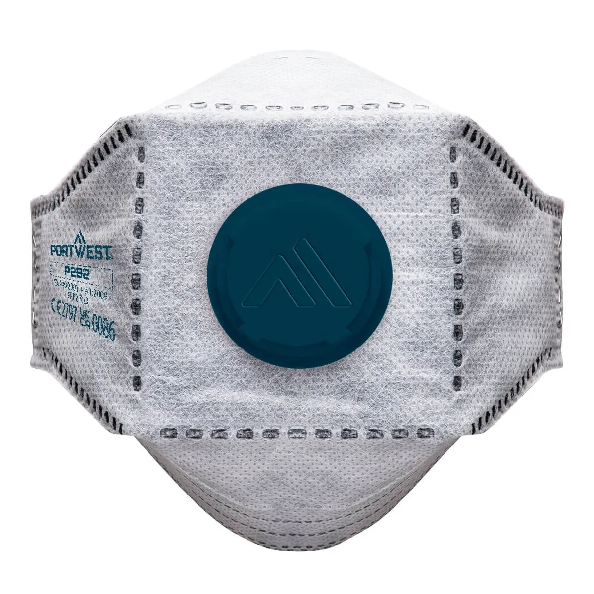 Mascherine FFP2 Pieghevoli al Carbonio con Valvola (10 Pz) | Codice P292