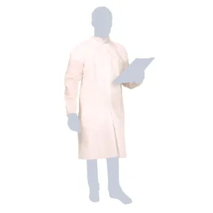 Camice Monouso Bianco con Velcro - Vest Plus 60 Gr | Codice BR05022X