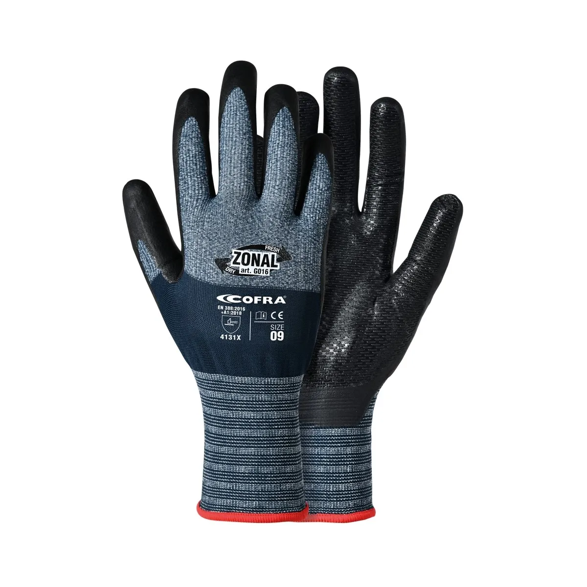 Guanti da Lavoro Termoregolanti Cofra Zonal | Codice G016-D100