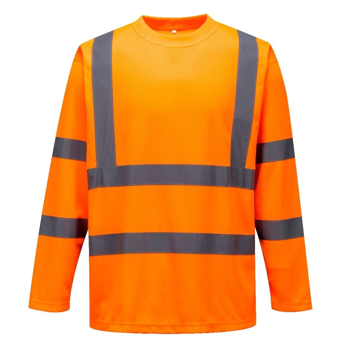 T-Shirt Manica Lunga Ad Alta Visibilita' Arancione | Codice S178A