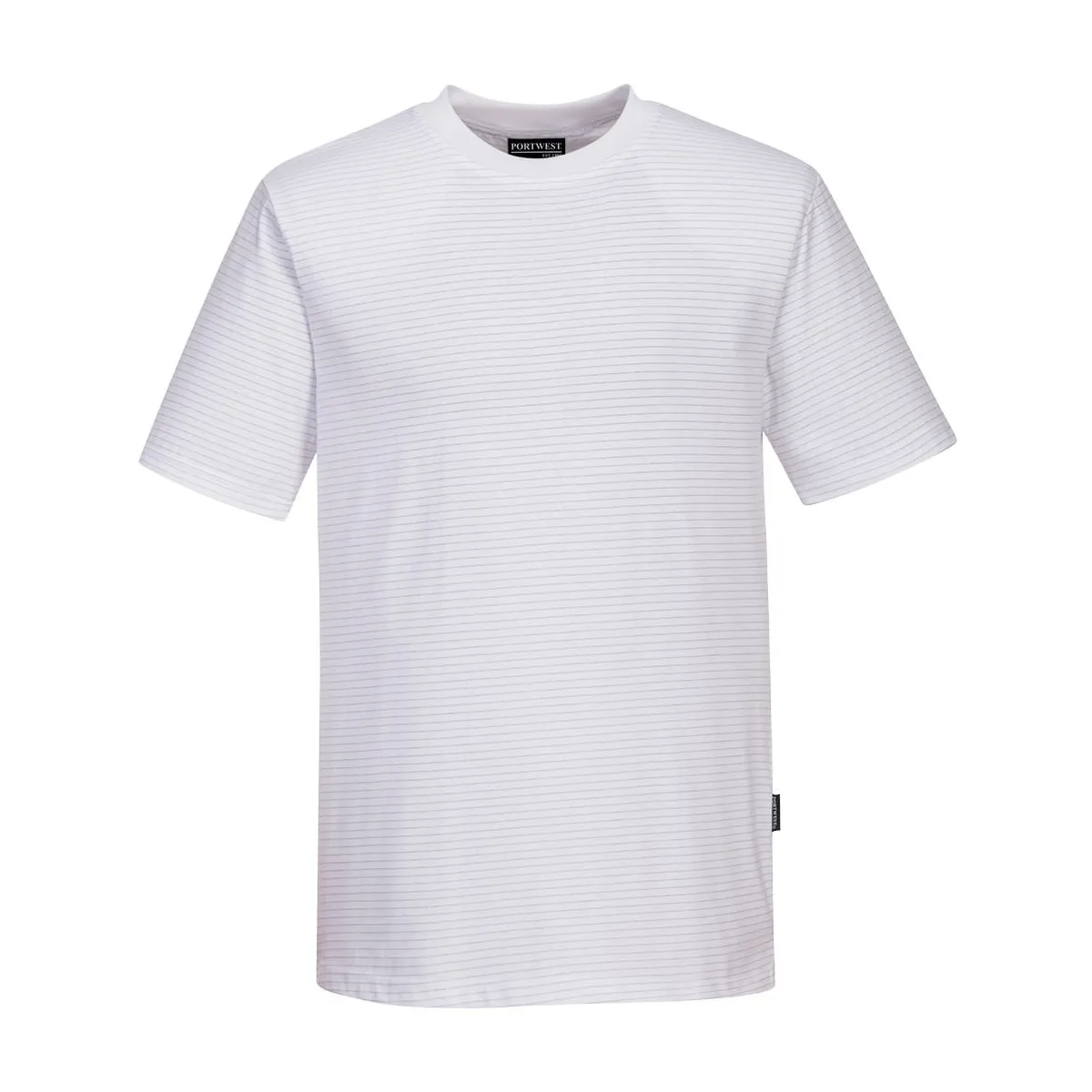 T-Shirt Da Lavoro Bianca Antistatica Esd | Codice AS20WH