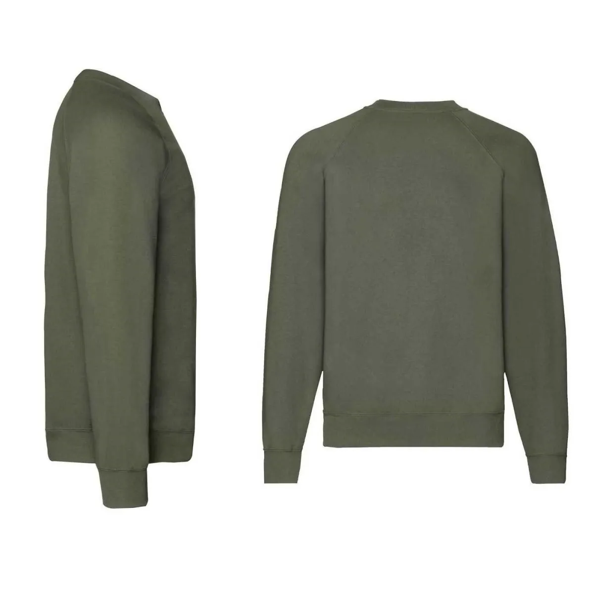 Felpa Invernale Fruit of The Loom | Verde Militare | Codice FR622160-59