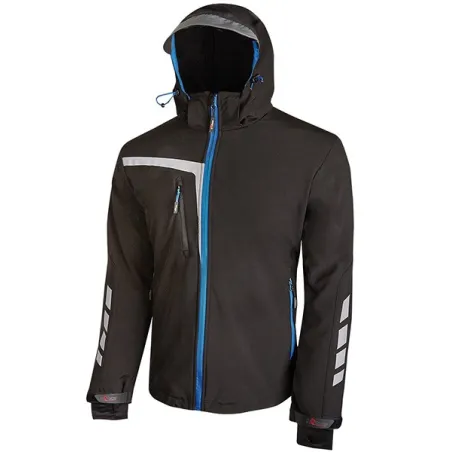 Giacca Da Lavoro Softshell U Power Quick Nera | Codice PE114BC
