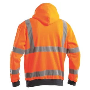 Felpa Ad Alta Visibilità Con Cappuccio Arancione | Codice AVC17300-AR 2