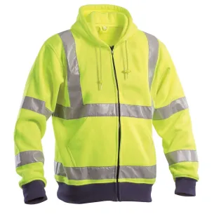 Felpa Ad Alta Visibilità Con Cappuccio Gialla | Codice AVC17300-YL