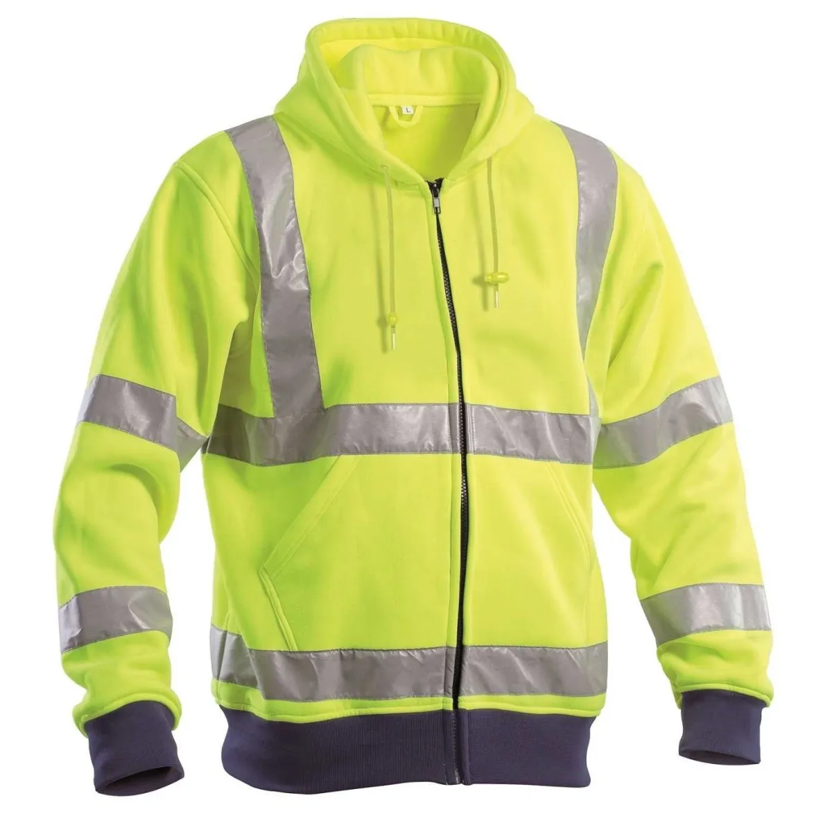 Felpa Ad Alta Visibilità Con Cappuccio Gialla | Codice AVC17300-YL