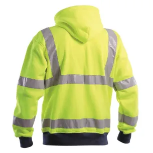 Felpa Ad Alta Visibilità Con Cappuccio Gialla | Codice AVC17300-YL 2