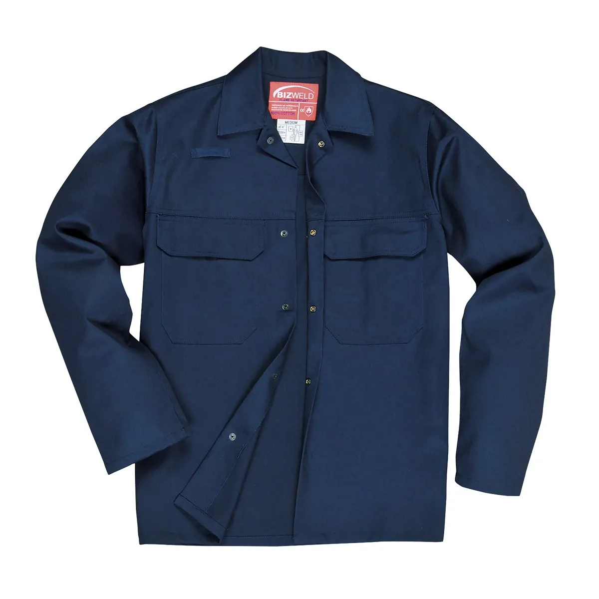 Giacca Resistente Alla Fiamma Bizweld Blue | Codice BIZ2
