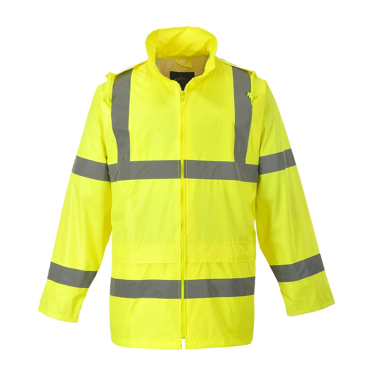 Giacca Impermeabile Ad Alta Visibilita' Gialla | Codice H440G