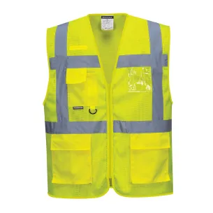 Gilet Ad Alta Visibilita Giallo Athens Meshair | Codice C376G