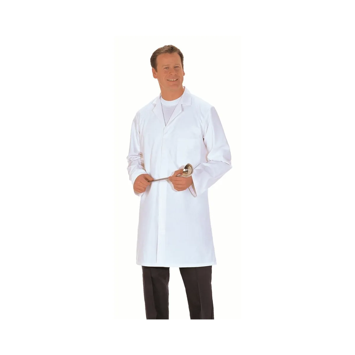 Camice Alimentare Bianco Da Uomo | Codice 2206