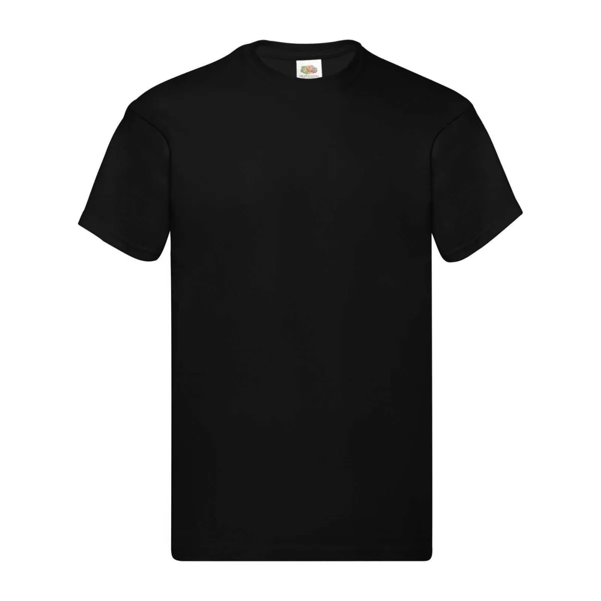 T-Shirt Fruit Of The Loom in Cotone colore nero 36