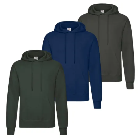 Felpa Invernale con Cappuccio Fruit of The Loom | Codice FR622080