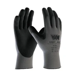 Guanti da lavoro Sandy Mix Spalmato in Nitrile Sabbiato | Codice NM-SAMN