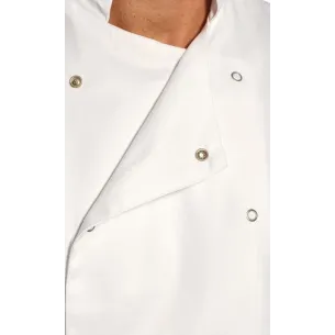 Giacca Nera Da Chef A Manica Corta Modello Cumbria | Codice C733N 2