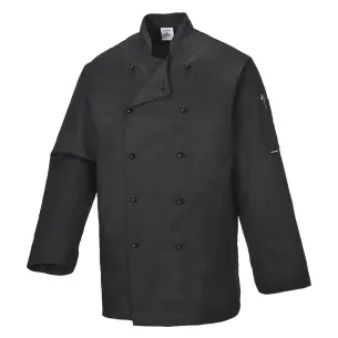 Giacca Nera Da Chef Modello Somerset | Codice C834N