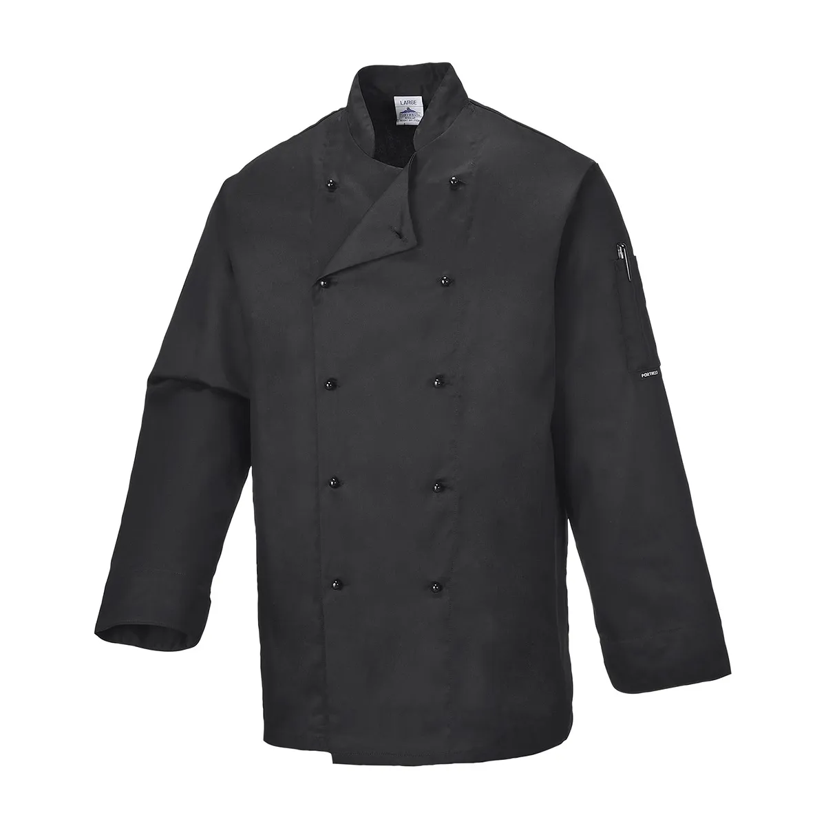 Giacca Nera Da Chef Modello Somerset | Codice C834N