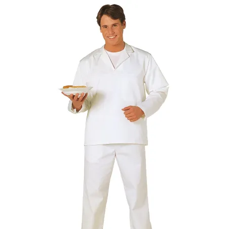 Camicia Bianca Da Panettiere A Maniche Lunghe | Codice 2203