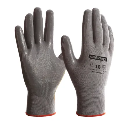 Guanti Da Lavoro Rivestiti In Nitrile Walking Nitrotech | Codice 2157
