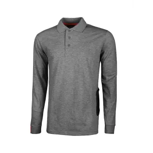 Polo Da Lavoro A Manica Lunga U Power Live Grigia | Codice EY144GM