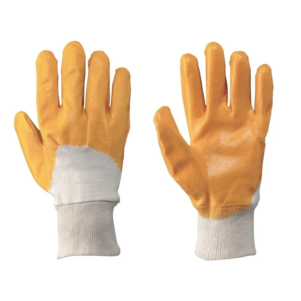 Guanti Protettivi Gialli Rivestiti In Nitrile Premium | Codice 2181