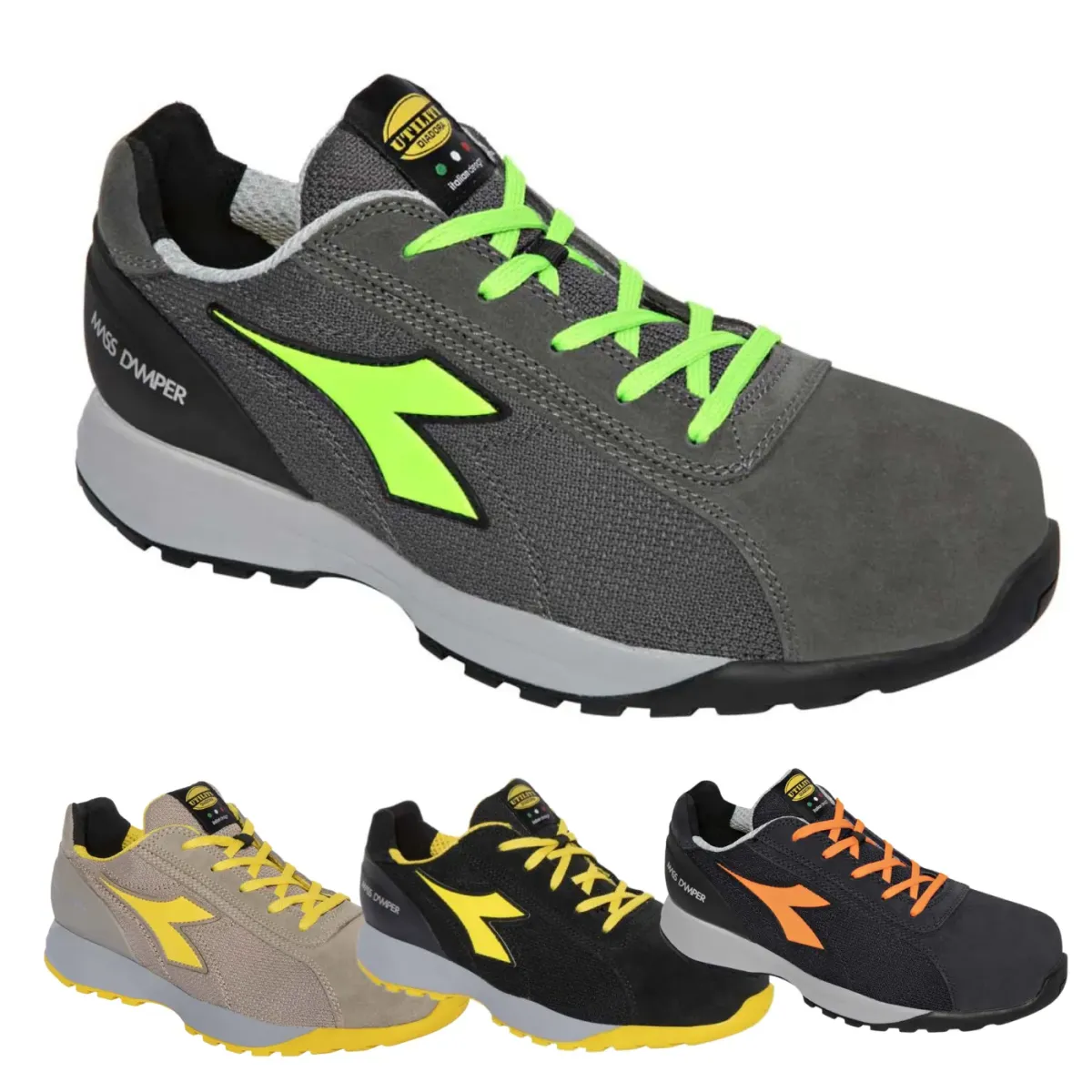 Scarpe antinfortunistiche Diadora Utility Glove MDS Text Low