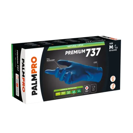 Guanti in Lattice Spessorato ICO Hi-Risk Pro | EN ISO 374-5:2016 | EN ISO 374–1:2016