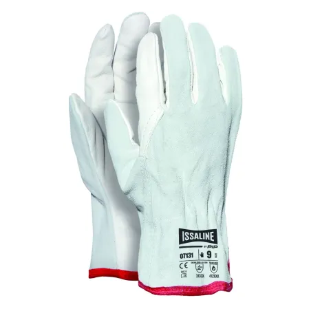 Guanti da Lavoro in Pelle Fiore e Crosta Bovino – Protezione Meccanica