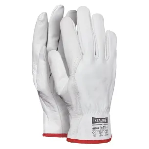 Guanti da Lavoro in Pelle Fiore Bovino Issa Line 07140 - Rinforzati