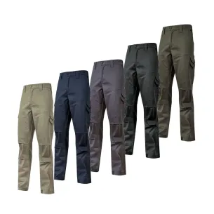 Pantaloni da lavoro U-Power Guapo WST211 slim-fit resistenti