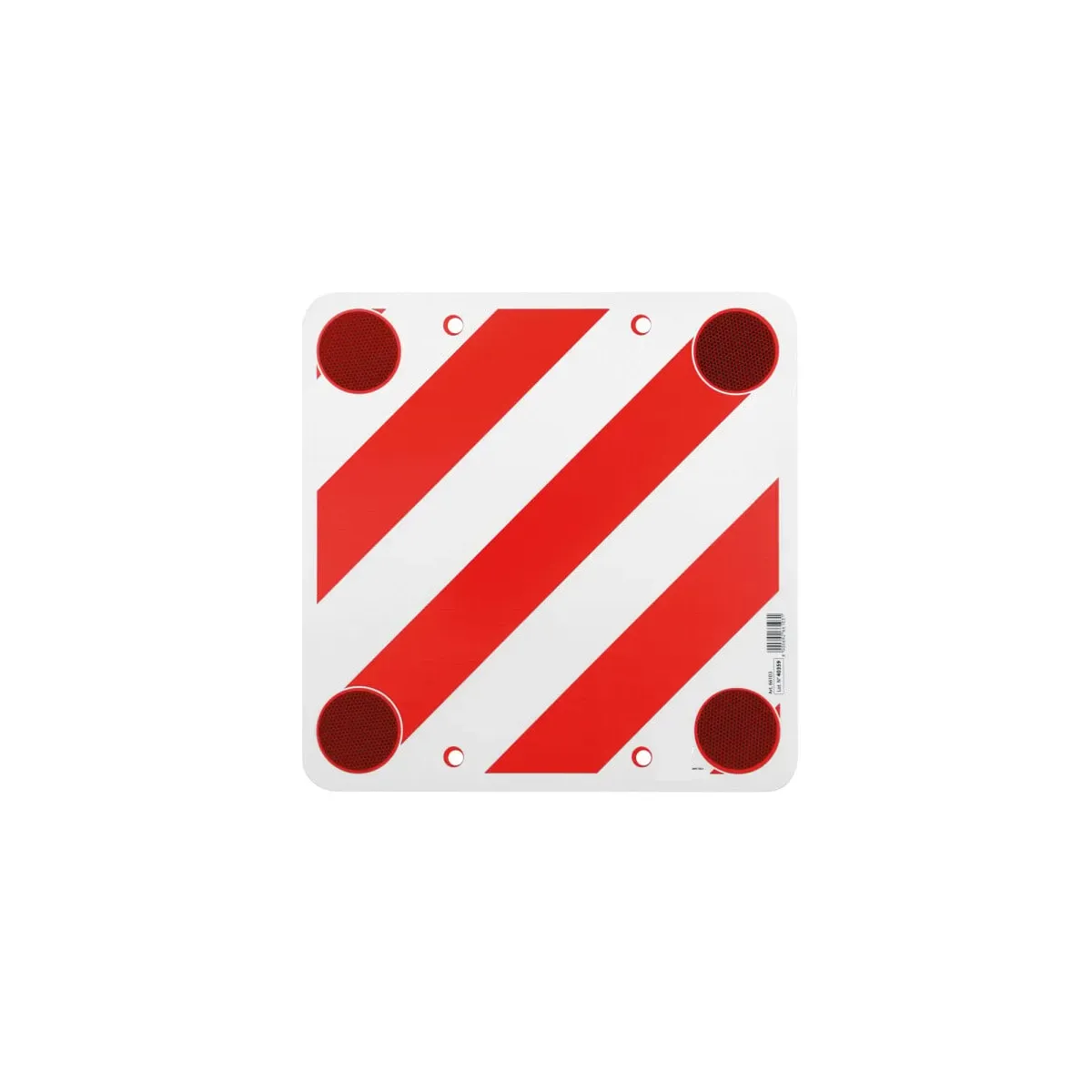 Cartello Carichi Sporgenti Non Omologato in Plastica - Misura 50x50 | Codice 5263136