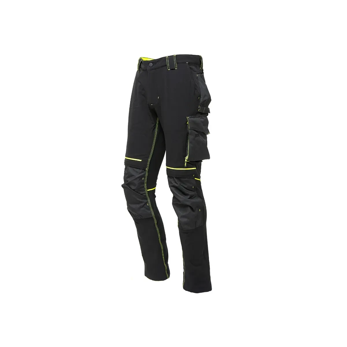 U-Power Atom – Pantaloni da lavoro stretch con tasche e protezione ginocchia | Think Safe