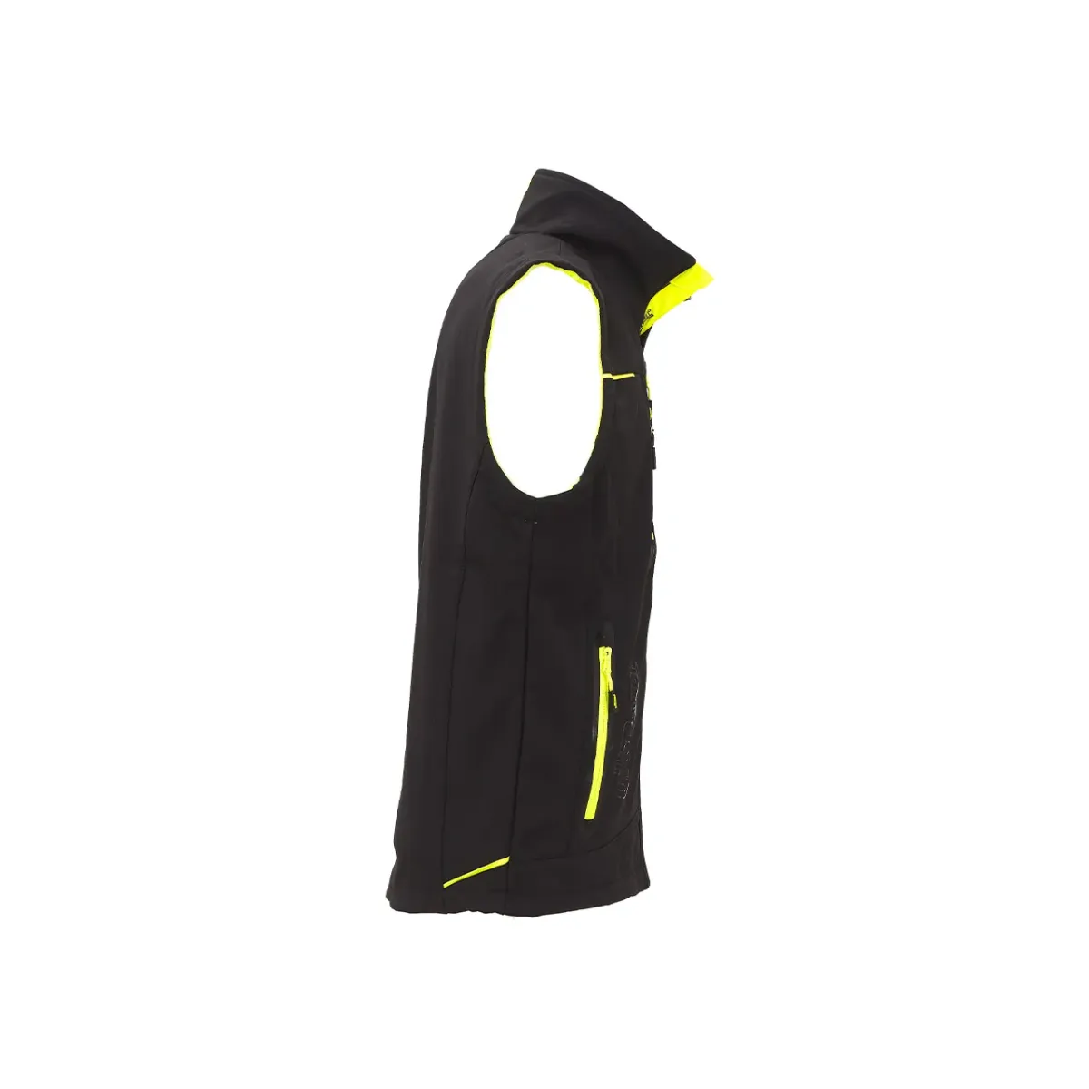 Gilet UPower Universe in Softshell Scuro (Black Carbon) | Codice FU188BC