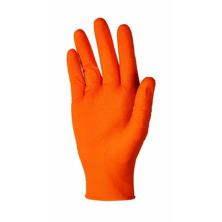 Guanti in Nitrile Puntinato U-Power One Shot | Monouso DPI Cat. 3