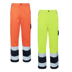 Pantaloni Alta Visibilità Invernali Bicolore Classe 2 2