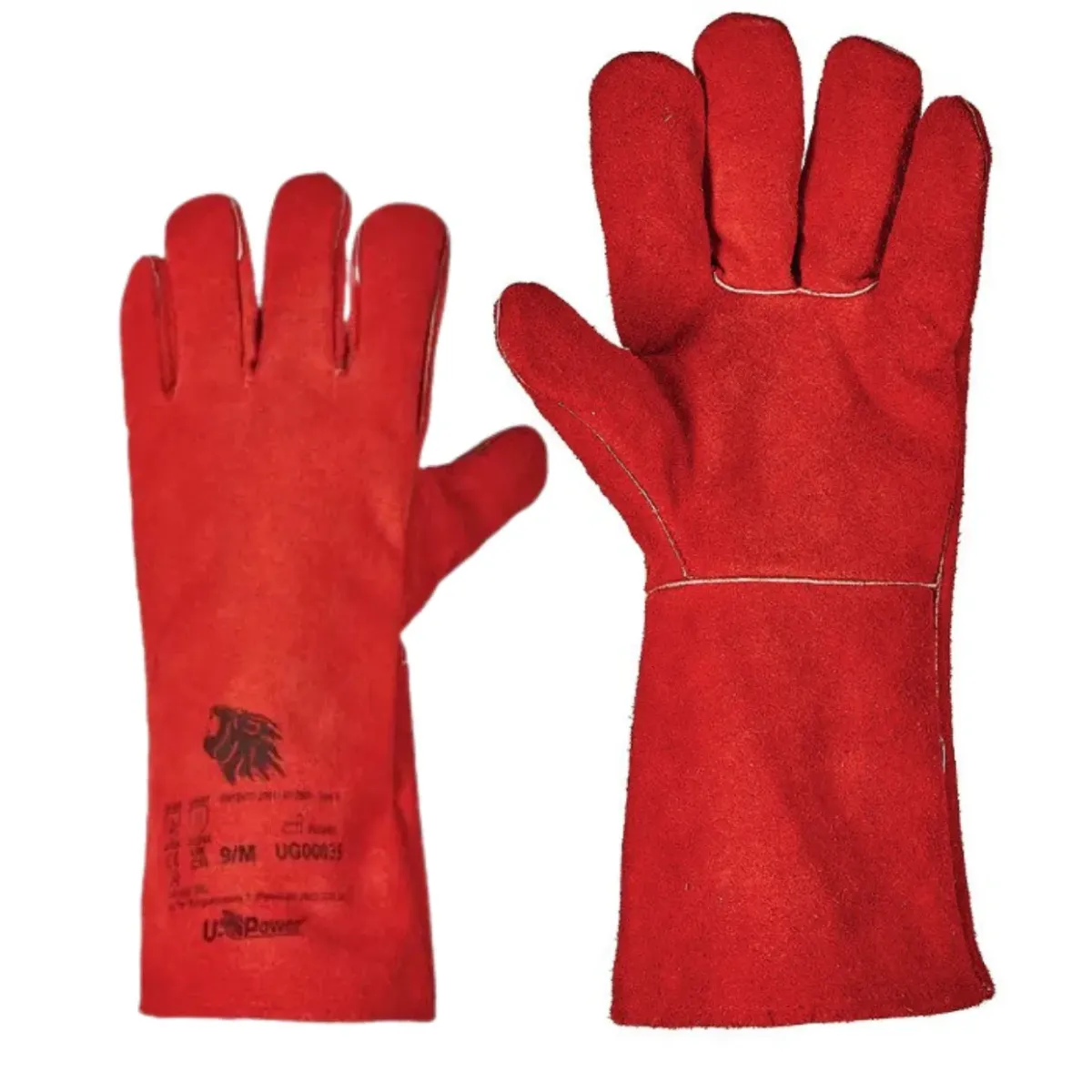 Guanto da lavoro U-Power Flame in crosta bovina | Protezione calore