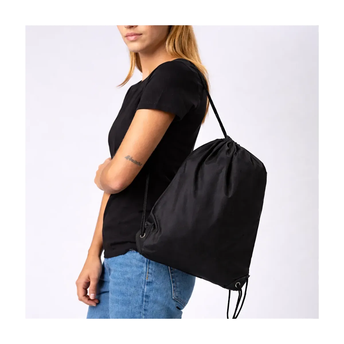 Gymsac in Poliestere 210D Black Spider BS950