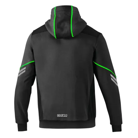 Felpa Tecnica Sparco Colodaro Full Zip con Cappuccio
