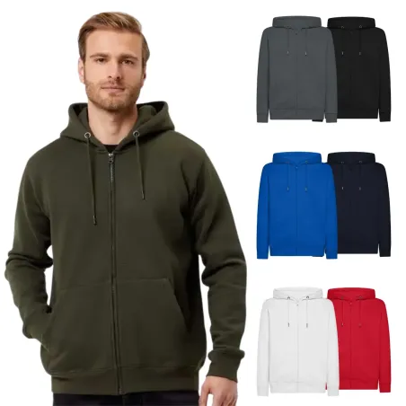 Felpa con cappuccio BS333 Vega Black Spider | Felpa personalizzabile