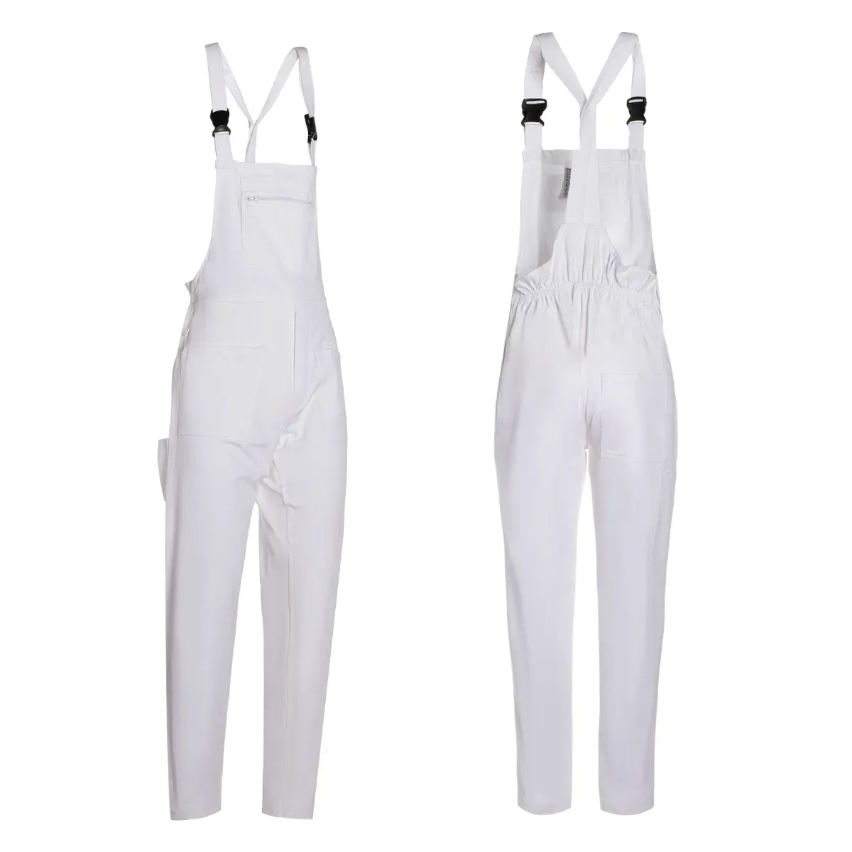 Salopette da Lavoro Bianca da Imbianchino | Cotone Massaua 100% | Codice STK04110