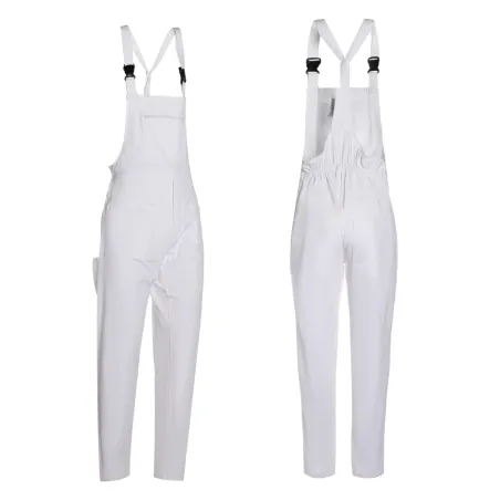 Salopette da Lavoro Bianca da Imbianchino | Cotone Massaua 100% | Codice STK04110