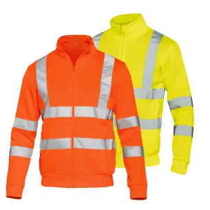 Felpa Alta Visibilita Full Zip Siggi Step One