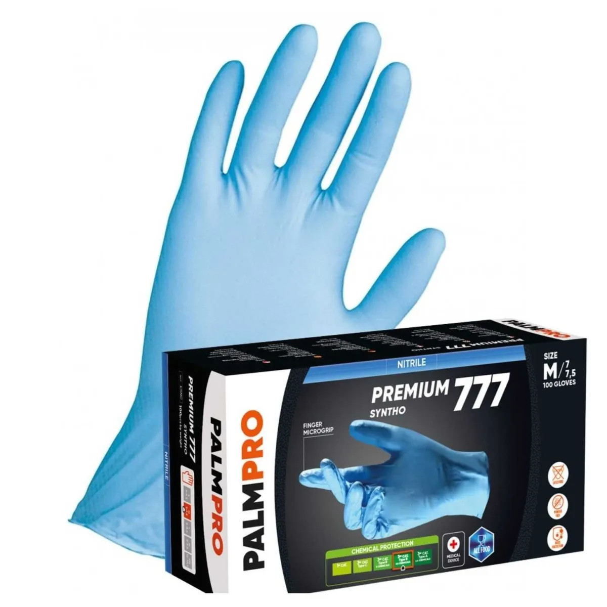 Guanti Monouso Nitrile Palmpro Medical | Sicuri e Resistenti