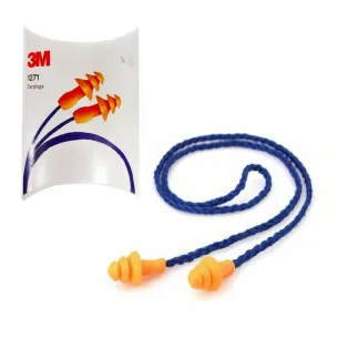 Tappi Orecchie 3M 1271 con Laccio