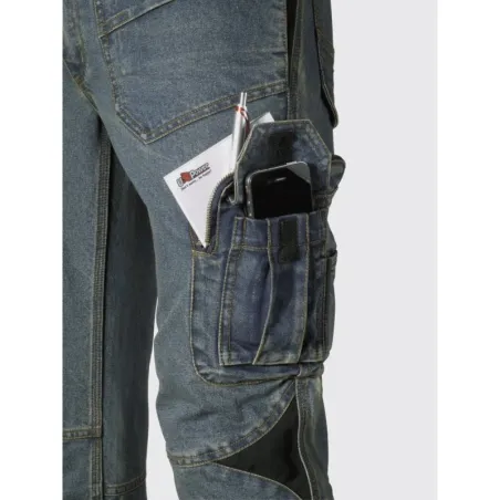 Jeans Da Lavoro U Power Traffic con Inserti Stretch | Codice ST071RJ