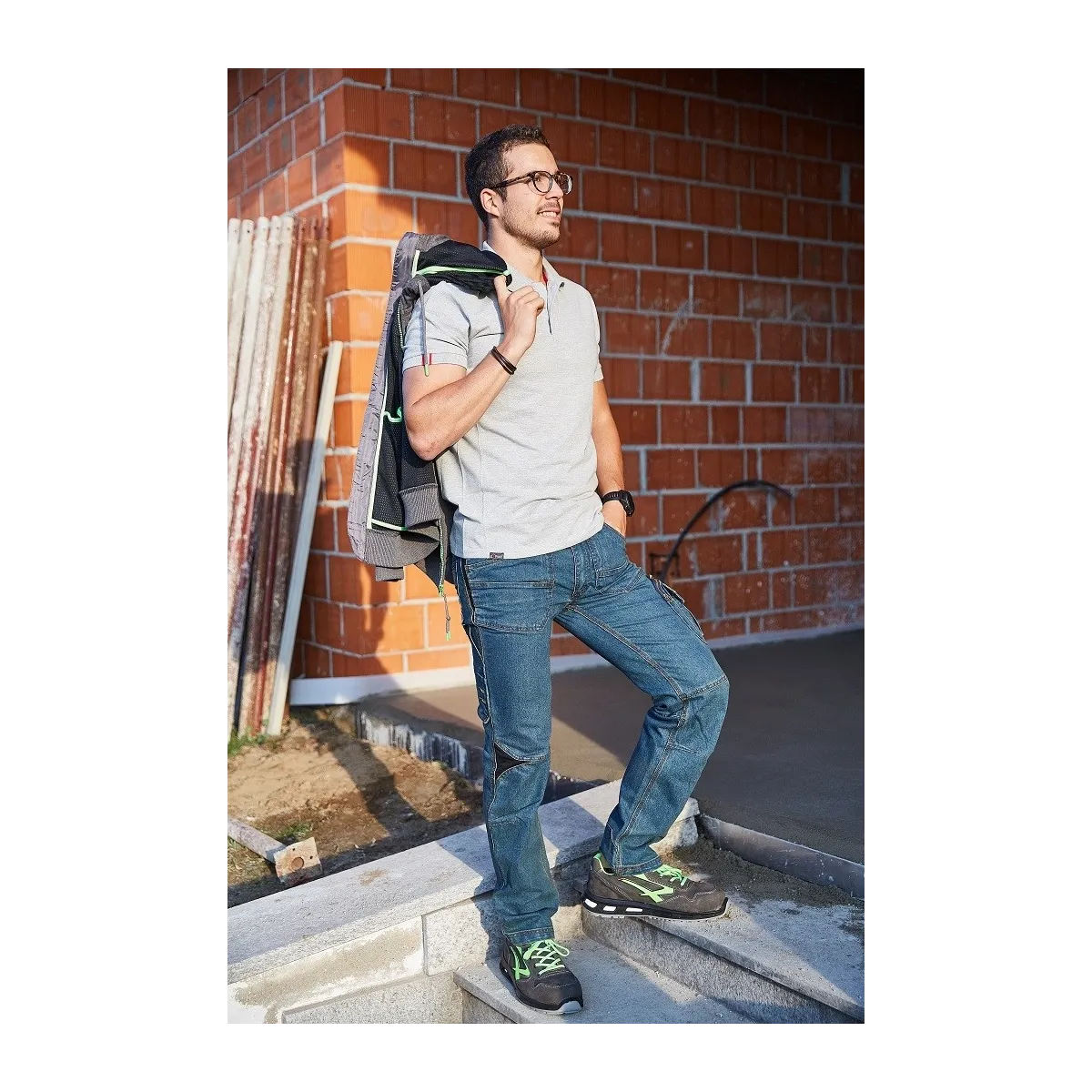 Jeans Da Lavoro U Power Traffic con Inserti Stretch | Codice ST071RJ