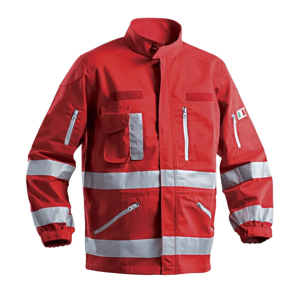Giacca Soccorso PeP Loyal Rossa | Alta Visibilità e Comfort