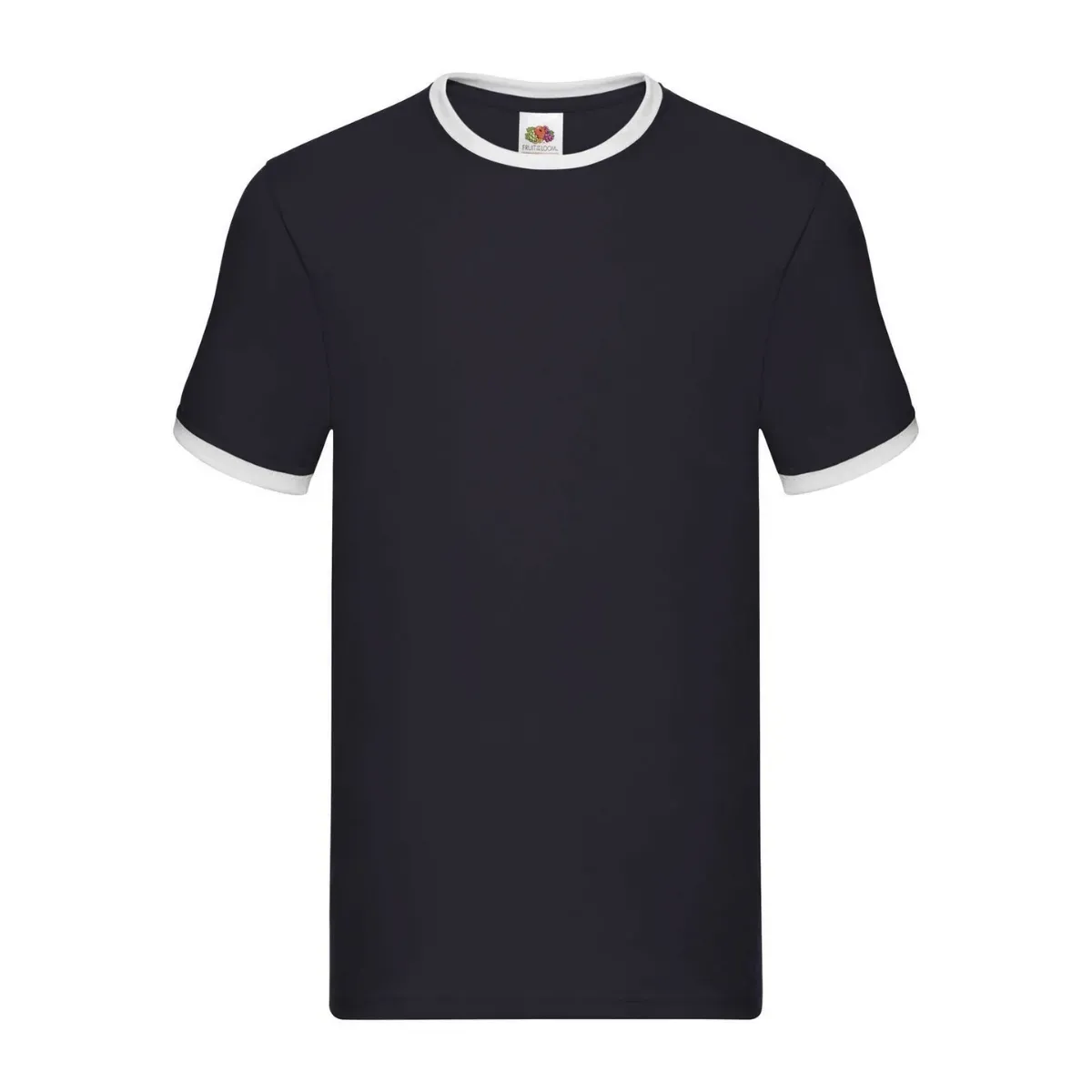 T-shirt Fruit of The Loom Ringer 100% Cotone Unisex
