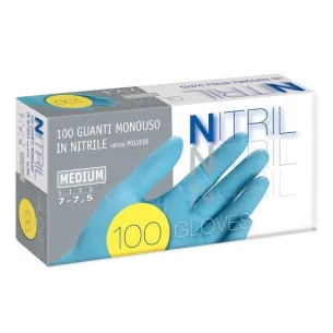 Guanti in Nitrile Senza Polvere ICO ENLL (Conf 100 Pz) | Codice ENLL